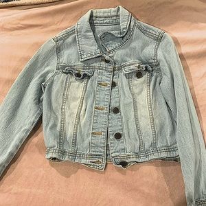 Girls Medium 10/12 Denim Jacket